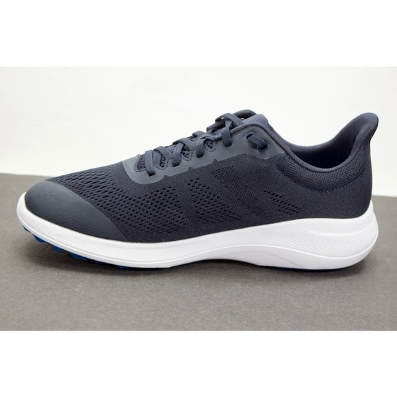 FootJoy FJ Flex Mens Size US 9 Wide Spikeless Performance Golf Shoes Navy 56140 - Picture 6 of 13